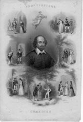 William Shakespeare antique prints